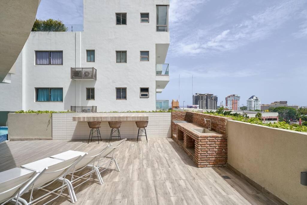 Escape Apartments, Balcony, Pool, Gym & Spa In La Julia Santo Domingo Bagian luar foto