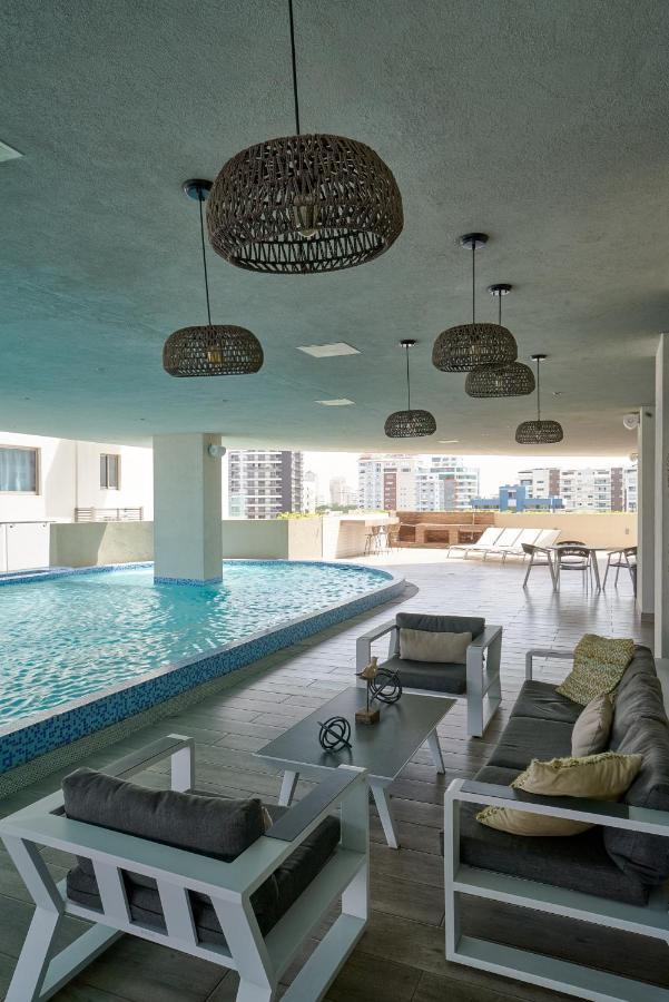 Escape Apartments, Balcony, Pool, Gym & Spa In La Julia Santo Domingo Bagian luar foto